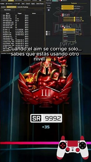 DS4 aim para ranked bien optimizado #cod #ds4windows #callofduty #warzone
