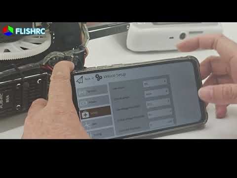 Low voltage return voltage and return altitude setting tutorial (L7 flight control)
