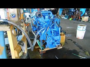 No.1755 いすゞ UM4BD1T 120ps Isuzu 【Used Marine Engine Amakusa Marina マリンエンジン 船舶エンジン あまくさマリーナ】