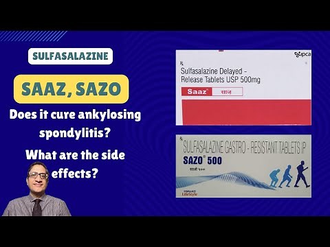 Sulfasalazine Saaz 500, Saaz DS, Sazo 500, sazo 1000 uses, side effects