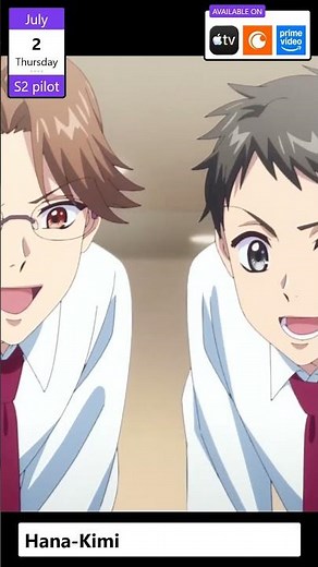 Hana-Kimi | Season 2 Release Trailer | TVアニメ「花ざかりの君たちへ」第2期 番宣CM｜2026年7月1日（水）より毎週水曜24:30～順次放送中！