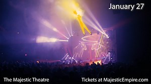 THIS FRIDAY: Pink Floyd Laser Spectacular is back at the Majestic for another great night of psychedelic entertainment. Hear all your favorite Pink Floyd hits while a multi-media laser and light show light up the stage. January 27th 8PM // Tickets on sale at majesticempire.com | Majestic & Empire Theatres