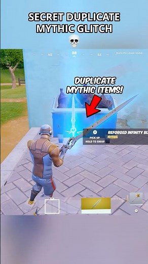 Duplicate Mythic Items Glitch 💀 #relishh #fortnite