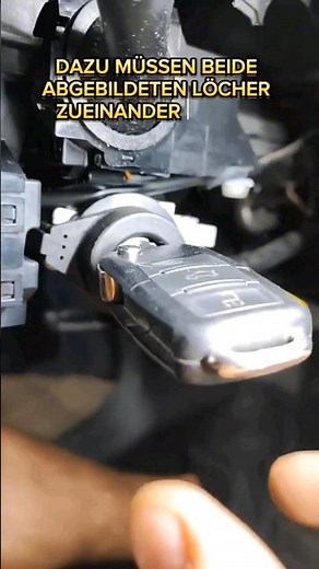 VW Golf 6 Zündschloss entriegelt nicht #vw #kfz #mechanic