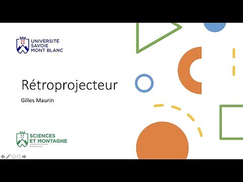 Le rétroprojecteur (Exercice)