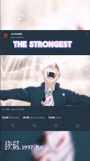 The Honored One | Gojo Edit