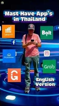 Must have App's in Asia EN Short #thailand #crazyanimals #Reisen #tailand #apps #yesim #12Go