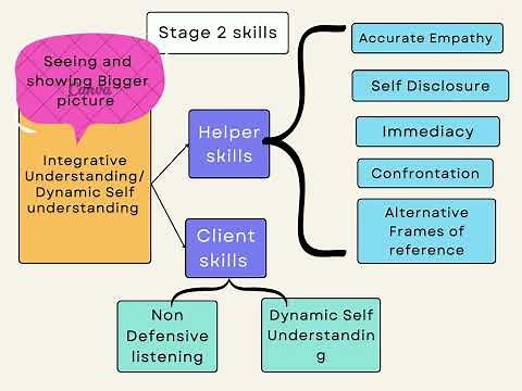 Helper & CLient Skills of Egan's model