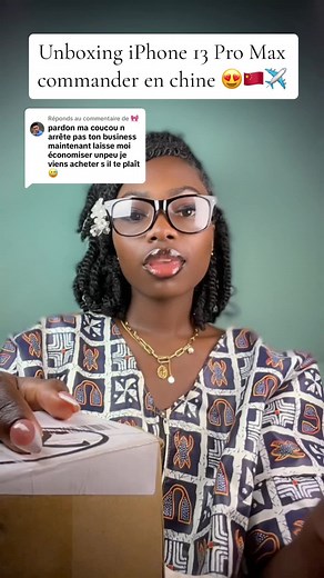 Découverte de l'iPhone 13 Pro Max commandé en Chine 📱🎁