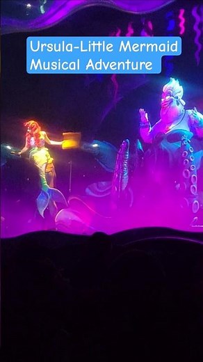 New Ursula- Little Mermaid Musical Adventure at Disney's Hollywood Studios
