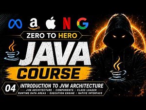 4. Introduction to JVM Architecture | Full Java Course