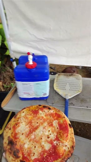 How do you know when sourdough pizza is perfectly cooked?