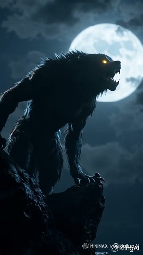 Horror Monster Cartoon Warewolf | FYP Funny AI Youtube Short