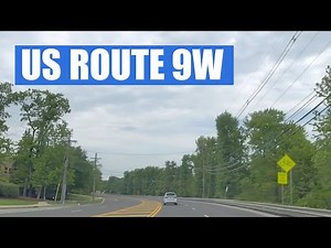US Route 9W drive: Englewood Cliffs (NJ) to Alpine (NJ)