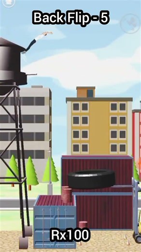 Backflip goes Wrong #backflip #gameplay #survivalmode #simulationsoftware