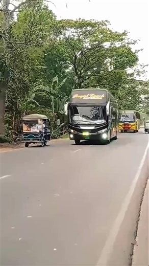 ✨ স্বপ্ন যাবে বাড়ি আবার, শহরের ভিড় ছেড়ে গ্রামের টানে 🌿 #automobile #barishaltravels #dancemusic