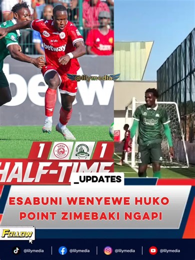 half time pamba 1 v Simba 1 follow for more updates #simba #searchinsightcreators #lilymedia #viralvideo #trendingviralvideo