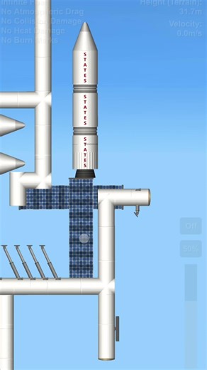 100.00₹ sfs rocket design big rocket 🚀#sfs #spacesuccess #spacexstarship