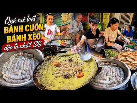 Quá đã với loạt BÁNH CUỐN, BÁNH XÈO vừa Ngon, Rẻ cùng câu chuyện Thú Vị về những người đầu bếp "LẠ"