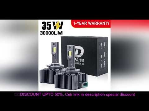 D SERIES D1S LED Car Headlights HID Bulbs D2S D3S D4S D5S D8S Turbo Lights 30000LM 6000K Auto Lamp C