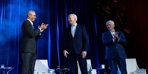 Three Presidents With a Complex Past Team Up in Effort to Defeat Trump