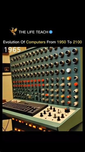 Worthy Content on Instagram: "The evolution of computers from 1950 to 2100. 💻🚀 From room-sized machines that could barely calculate to pocket supercomputers we carry everywhere. We've watched computers shrink, speed up, and completely transform how we live. 1950: Mainframes filling entire rooms. 2025: AI in your pocket. 2100: Who knows—quantum computing, brain-computer interfaces, or tech we can't even imagine yet. The past was revolutionary. The future? Absolutely mind-blowing. 🔥 #computer #