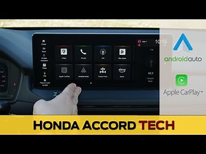 Media Screen in the Honda Accord (2023-2025) | Apple CarPlay, Android Auto, Nav and more!