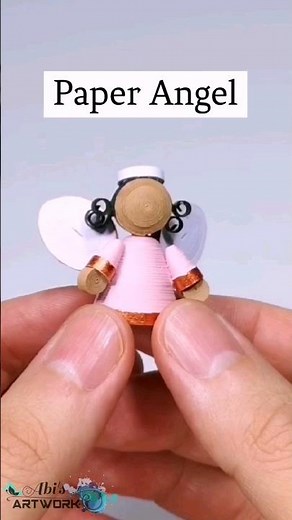 DIY Paper Angels | Quilling Paper Art