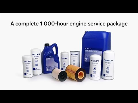 Volvo Parts 1000hr Engine Service Interval: a complete engine service package.