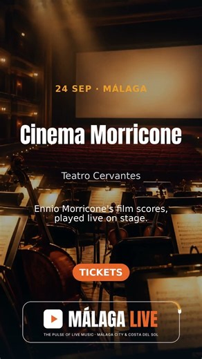 Cinema Morricone · Ennio Morricone's film scores live