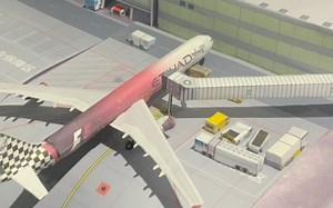 up用纸做了一个机场！（500粉就发图纸！）