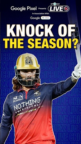 Knock of the season from Patidar? ‪@GoogleIndia‬ #IPL2026