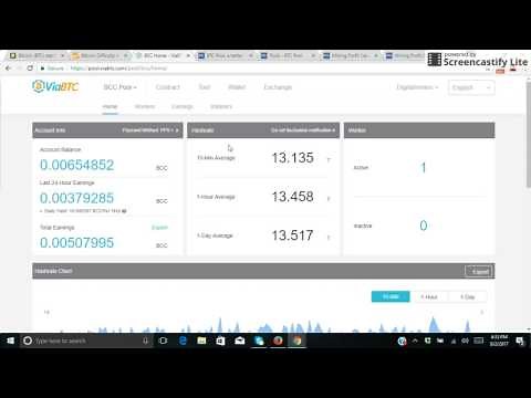 How to create a worker on viabtc.com
