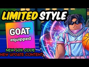 NEW GOAT STYLE IS HERE! 50 LUCKY SPINS CODE + CONTENT | Basketball Zero