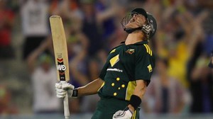 It was one of the greatest ODI chases we've seen on Aussie soil - Shane Watson's incredible 161* in 2011! Fans in Australia can watch Watto in action in the Bushfire Cricket Bash live on Foxtel, Channel 7, Kayo Sports, cricket.com.au and the CA Live app on Sunday. | cricket.com.au