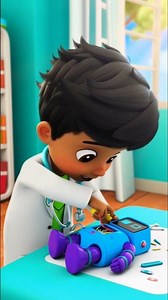 Doctor Treat Talking Robot #cartoon #youtubeshorts #shorts