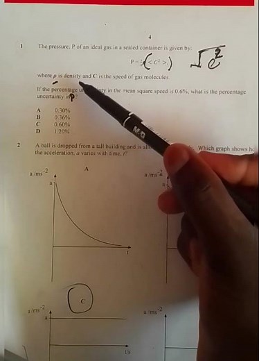Zimsec Physics paper 1 : " year 2020 specimen paper" #advancedphysics #uncertainty #physics