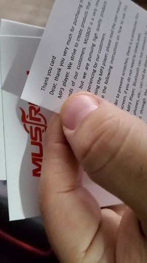 Watch Unboxing and Demo video of MusRun MP3 Player on Amazon Live