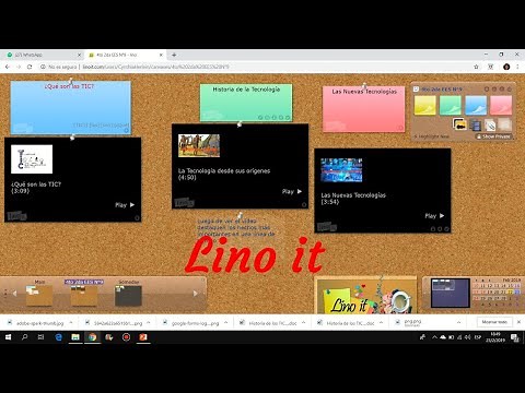 Linoit Tutorial - Virtual Corkboard. A collaborative tool. Its main elements.