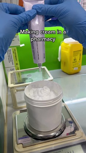 Creating Compounded Coal Tar Cream in a Pharmacy