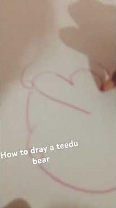 How to draw a tedy bear