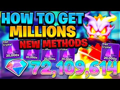 *NEW METHODS* How To Get *MILLIONS* Of GEMS & TRAIT CRYSTALS In Anime Defenders UPD 3