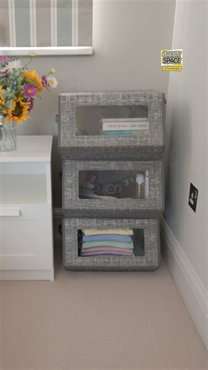 95K views · 218 reactions | Love our Smart Space Range? Then take a look at Smart Space Stackers! ☝️ With handy front access, you'll always be able to grab your things easily, even when they're stacked at the bottom. With their stackable design, you can take advantage of any wasted vertical space. 朗 | Must Have Ideas UK | Facebook