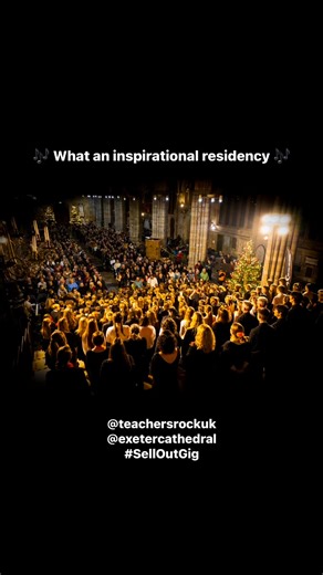 2.7K views · 57 reactions | What an inspirational 48 hours  12 schools, 400 singers and a packed Nave in Exeter Cathedral over two nights. Thank you to all our participants, schools and audience members who joined us to witness transformational music making at every level #choir #teachers #education #schools #sing #livemusic #wellbeing #singing #gospel Devon Music Education Hub | Teachers Rock | Facebook