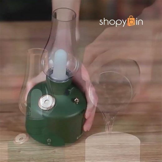 Vintage-Style Classic Lamp Humidifier