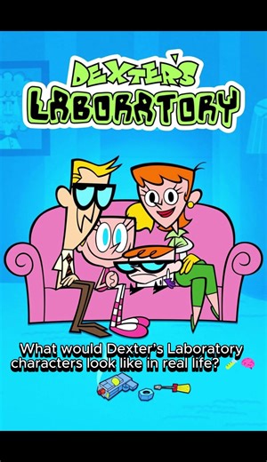 Dexter's Laboratory Characters Reimagined in Real Life