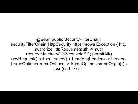 How to Disable X-Frame-Options Response Header in Spring Security