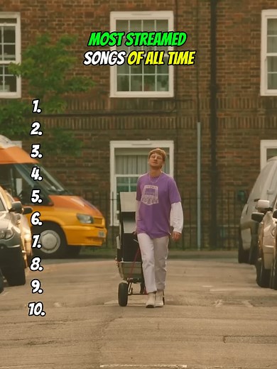 Top 10 Most Streamed Songs of All Time