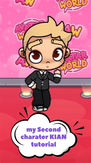 Kian Character tutorial /Avatar world #avatarworld #avatarworldgame