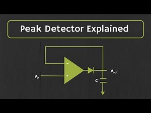 Peak Detector Circuit Explained Video Lecture | Crash Course (English) for Electrical Engineering - GATE